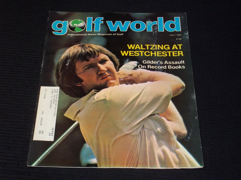 1982 JULY 2 GOLF WORLD MAGAZINE - BOB GILDER FRONT COVER - E 6917