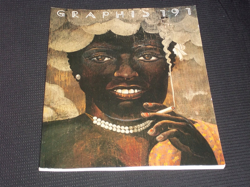 1977/78 #191 GRAPHIS MAGAZINE - BEAUTIFUL FRONT COVER - E 4050