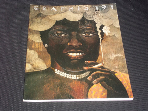 1977/78 #191 GRAPHIS MAGAZINE - BEAUTIFUL FRONT COVER - E 4050