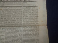 1846 DECEMBER 5 MASSACHUSETTS PLOUGHMAN NEWSPAPER - SURGERY INVENTION - NP 5138