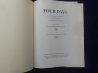 1964 & 1993 FOUR DAYS HARDCOVER BOOK - LOT OF 2 PRINTINGS - KD 8914