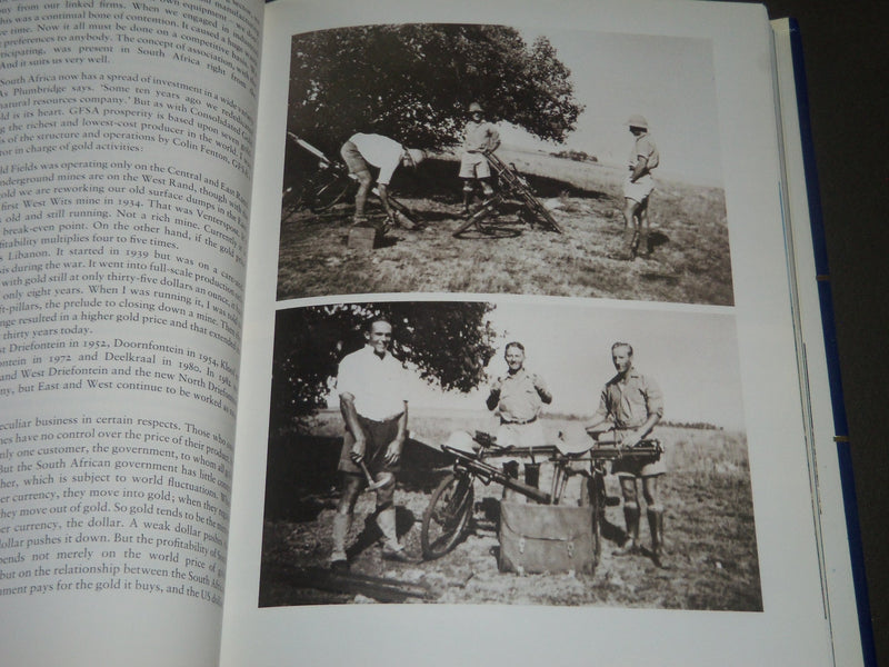 1987 GOLD FIELDS A CENTENARY PORTRAIT BY PAUL JOHNSON BOOK - KD 4066