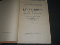 1933 LIVRE BRUN SUR REICHSTAG ET HITLERIENNE FRENCH BOOK - GIAFFERI - J 2318