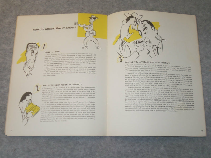 1955 SYLVANIA INDUSTRIAL SALES MANUAL - J 6305