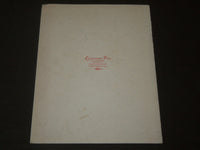 1933 AMERICAN BUSINESS CLUBS CHARITY PROGRAM - NEWARK NEW JERSEY - J 5225