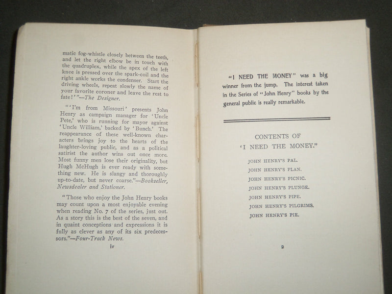 1905-1907 YOU CAN SEARCH ME & BEAT IT BOOK BY HUGH MCHUGH LOT OF 2 - KD 5657