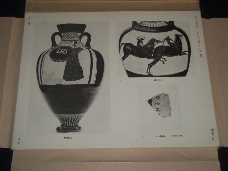 1963 CORPUS VASORUM ANTIQUORUM METROPOLITAN MUSEUM OF ART VOLUME - Z 133