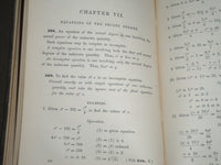 1865 ALGEBRA IN THE COLLEGES AND ACADEMICS BY P. A. TOWNE BOOK - KD 4479