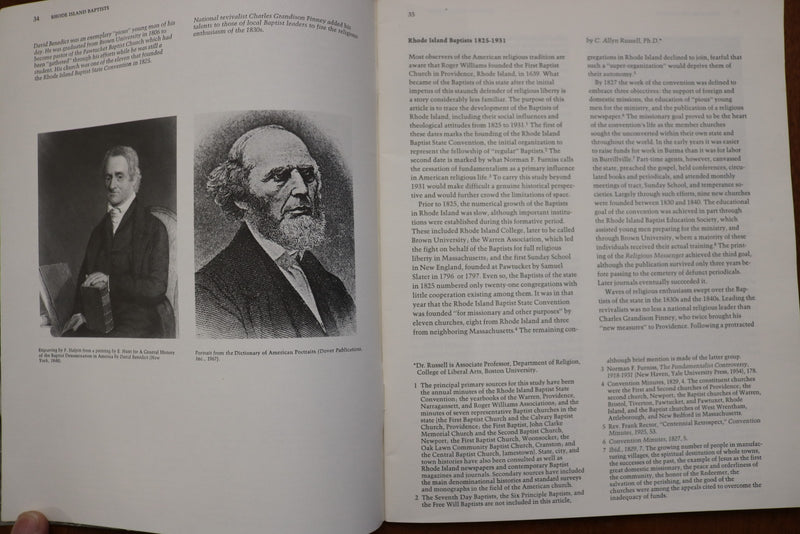 1969 SPRING RHODE ISLAND HISTORY SOFTCOVER BOOK - K 3190