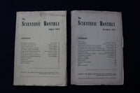 1941-1945 THE SCIENTIFIC MONTHLY MAGAZINE - LOT OF 10 - O 3582