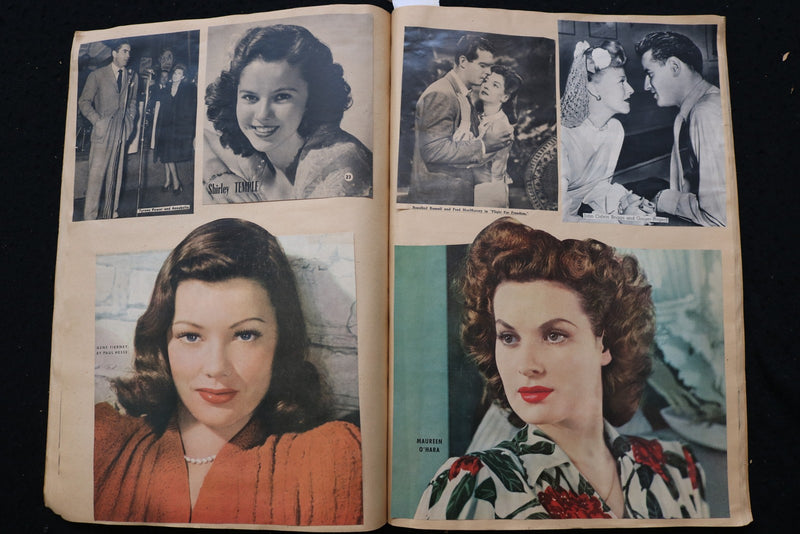 MOVIE STARS SCRAPBOOK, LOADED - ANN SHERIDAN - JUDY GARLAND - E 24910