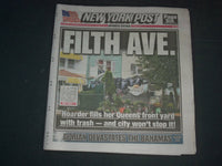 2019 SEPTEMBER 4 NEW YORK POST NEWSPAPER - HURRICANE DORIAN DEVASTATES BAHAMAS