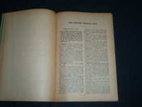 1936 NEW JERSEY MOTOR VEHICLE ACTS SOFTCOVER BOOK BY NJ DMV - MAGEE - J 3983