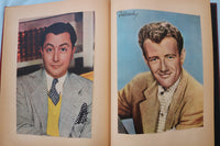 1940'S MOVIE STAR SCRAPBOOK - CLARK GABLE-MICKEY ROONEY-RONALD REAGAN - E 26489