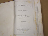 1857 JANUARY-DECEMBER LADIES' REPOSITORY MAGAZINE BOUND VOLUME NO. 17 - KD 2277