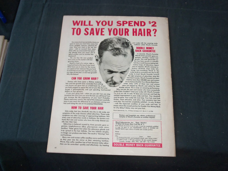 1957 APRIL THE NATIONAL POLICE GAZETTE MAGAZINE - HITLER - RAY ROBINSON - B 5675
