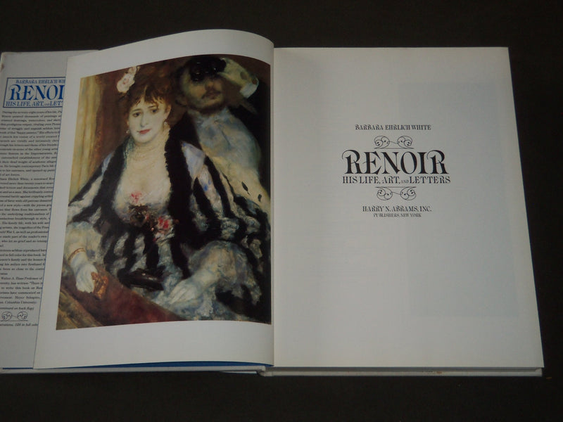Renoir : Life, Art and Letters by Barbara E. White (1984, Hardcover) - I 476