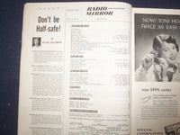 1949 AUGUST RADIO MIRROR AND TELEVISION MAGAZINE - ROSEMARY & FAMILY - SP 4781Y