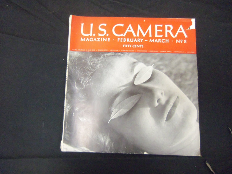 1940 FEBRUARY-MARCH U.S. CAMERA MAGAZINE - NICE PHOTOS, ARTICLES & ADS - ST 1848