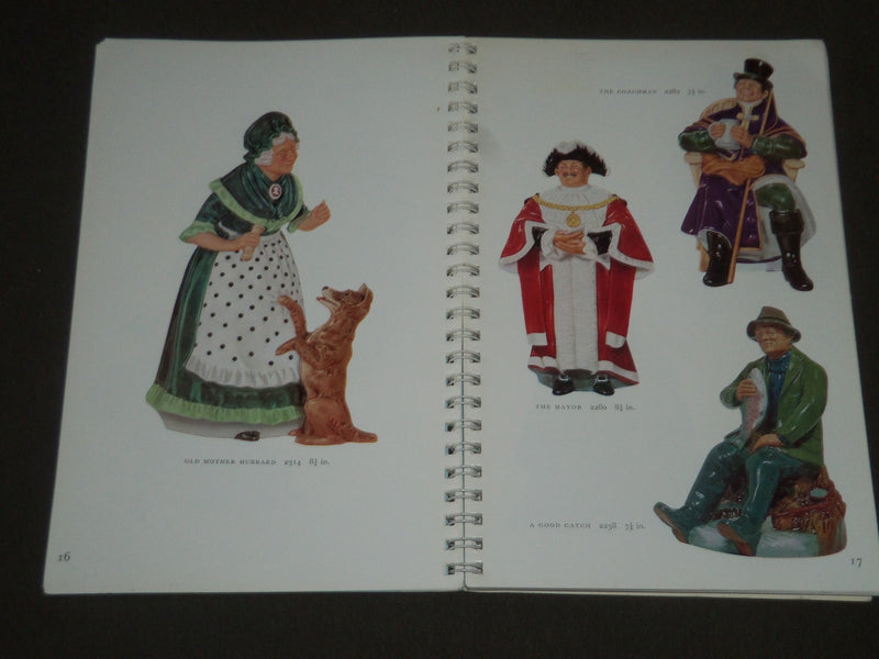 1969 ROYAL DOULTON FIGURES COLLECTOR'S BOOK NO. 11 - FINE CHINA - KD 4046