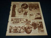 1923 JULY 8 NEW YORK TIMES PICTURE SECTION NO. 4 & 5 - ROCKEFELLER - NT 8895