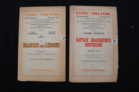 1947-1949 LYRIC & ALDWYCH THEATRE PROGRAMS - LOT OF 10 - K 1867