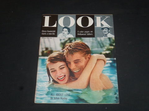 1955 JULY 12 LOOK MAGAZINE - ALL ABOUT LOVE, BY JULIAN HUXLEY COVER - SP 8061