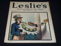 1915 DECEMBER 23 LESLIE'S ILLUSTRATED MAGAZINE - BEST WISHES COVER - E 5551
