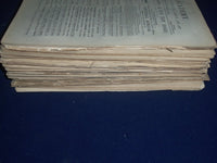 1887 THE ACADEMY WEEKLY REVIEW OF LITERATURE LOT OF 52 COMPLETE - LONDON - O 1