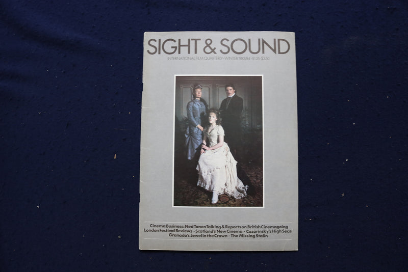 1983/1984 WINTER SIGHT AND SOUND MAGAZINE - V. REDGRAVE-C. REEVE COVER - E 17576