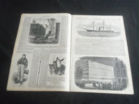 1853 SEPTEMBER 10 ILLUSTRATED NEWS MAGAZINE - MAIL STEAMSHIP CHEROKEE - B 5531O