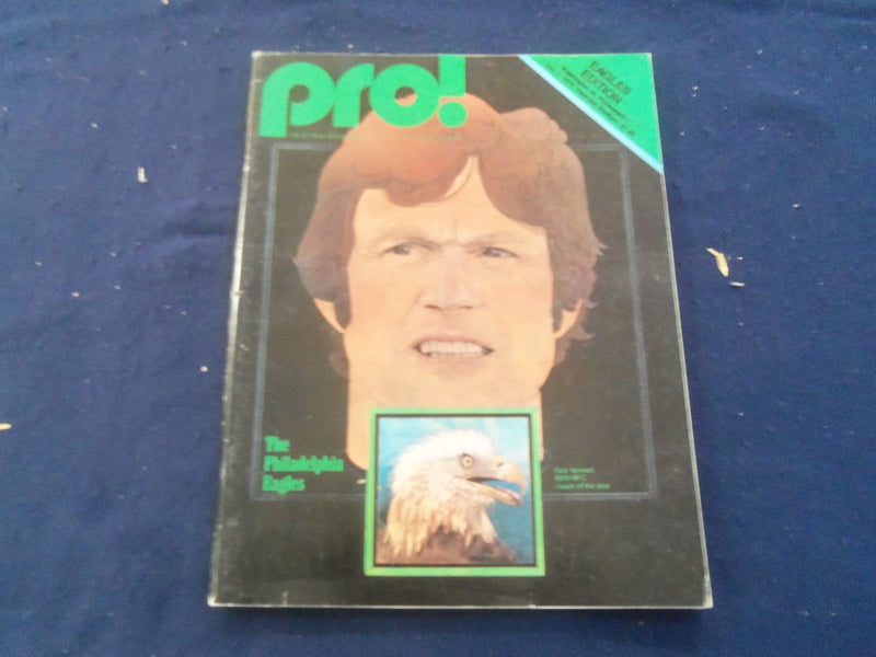 1979 OCTOBER 7 PRO MAGAZINE - WASH REDSKINS VS. PHILADELPHIA EAGLES - ST 2968D