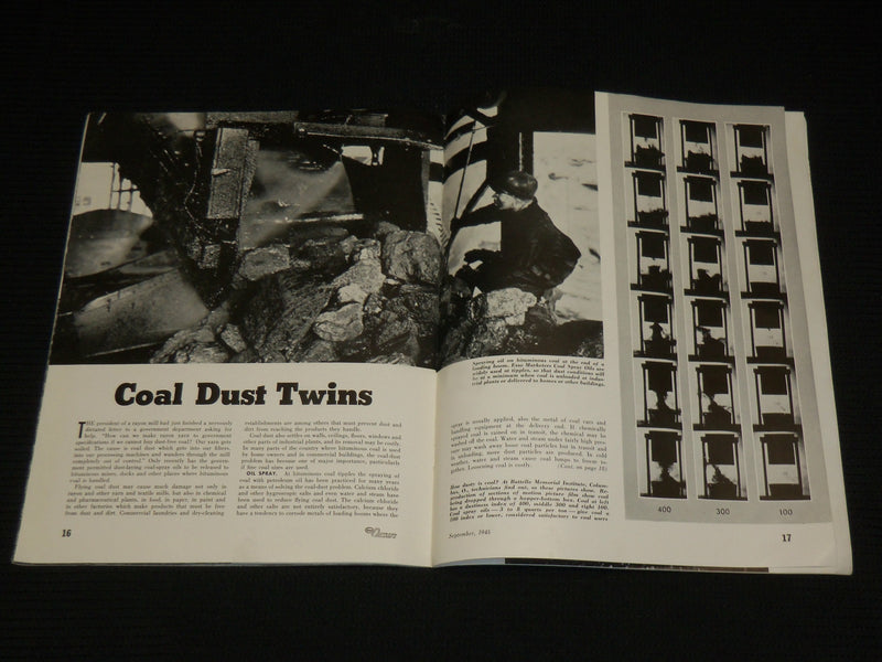 1945 SEPTEMBER ESSO OILWAYS MAGAZINE - NICE PHOTOS - J 7003