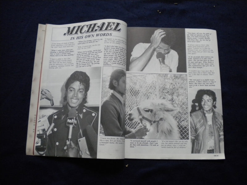 1984 SUMMER TEEN BEAT MAGAZINE -A TRIBUTE TO MICHAEL JACKSON AND OTHERS- B 2875C