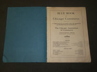 1917 BLUE BOOK OF CHICAGO COMMERCE MARKET GUIDE - SOFTCOVER - J 3576