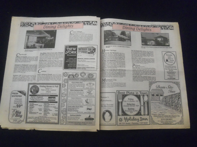 1995 AUG 31 THE GRAPHIC NEWSPAPER -PETOSKEY, MI- LABOR DAY BRIDGE WALK - NP 6158