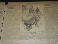 1909 SEPTEMBER 2 THE BOSTON HERALD - COOK REPORTS HE HAS REACHED POLE - BH 209