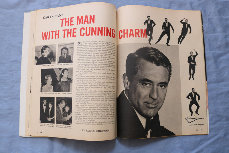 1958 DECEMBER MOTION PICTURE MAGAZINE - LIZ TAYLOR & EDDIE FISHER COVER - E 9035