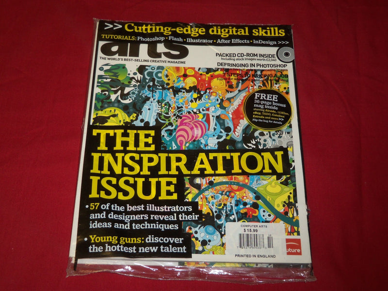 2007 OCTOBER COMPUTER ARTS PROJECT MAGAZINE ISSUE NO. 141 WITH CD - RC 684