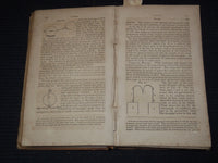 1836 ELEMENTS OF CHEMISTRY BOOK BY J. L. COMSTOCK, M. D. - 19TH EDITION - J 8121