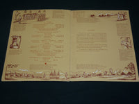 1960'S NOVA SCOTIAN HOTEL - EVANGELINE ROOM MENU - J 5968