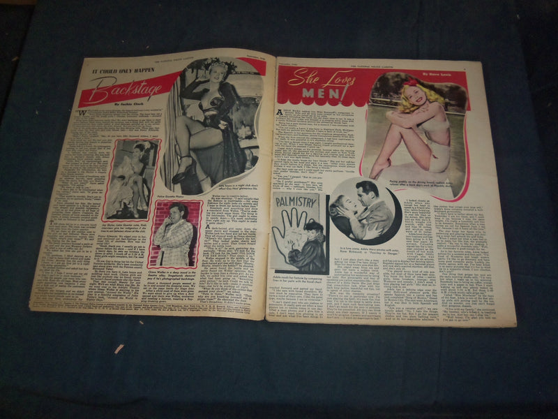 1946 SEPTEMBER THE NATIONAL POLICE GAZETTE MAGAZINE - ADELE MARA - B 5926