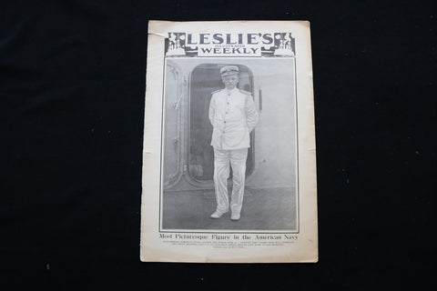 1907 DEC 5 LESLIE'S ILLUSTRATED MAGAZINE - ROBLEY D. EVANS COVER - E 10816