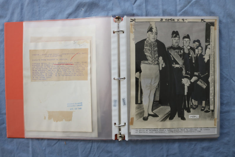 CANADIAN POLITICIANS ORIGINAL NEWS PHOTOS ALBUM - 39 PHOTOS - #123