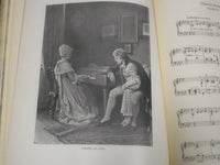 1906 WORLD'S BEST MUSIC INSTRUMENTAL VOLUME LOT OF 3 - ILLUSTRATIONS - KD 3068