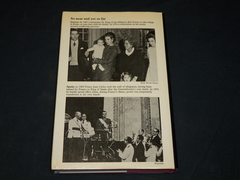 1975 MONARCHS IN WAITING BOOK INSCRIBED BY WALTER CURLEY + LETTER - D 475