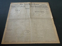 1919 JANUARY 11 NEW YORK TIMES - WILSON TO BACK CLAIMS OF ITALY - NT 5831