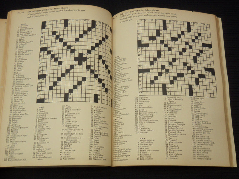 1962 CROSSWORD PUZZLE OMNIBUS SERIES 5 - MARGARET FARRAR - K 2610