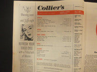 1955 JANUARY 21 COLLIER'S MAGAZINE - GREAT ILLUSTRATIONS, ARTICLES & ADS-ST 4528