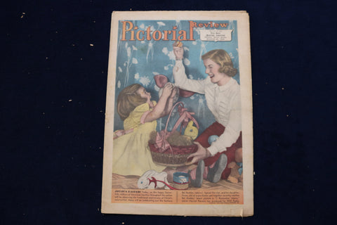 1948 MARCH 28 PICTORIAL REVIEW MAGAZINE - BARBARA BEL GEDDES COVER - E 23135
